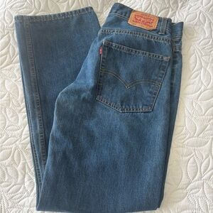Levi's Blue Denim Jeans - 550 Relaxed